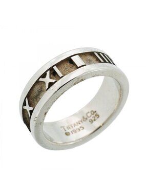 Tiffany & Co Ring Atlas 925 Sterling Silver